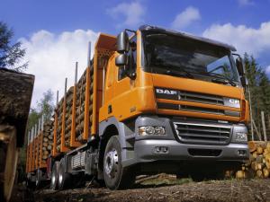 DAF CF85 6x4 FAT Sleeper Cab Timber Truck 2001 года
